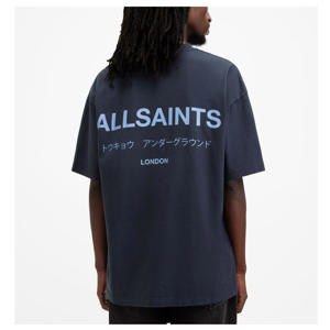 AllSaints Underground Oversized Crew Neck T-Shirt